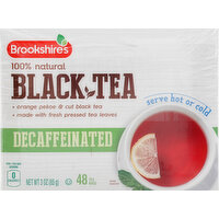 Brookshire's Black Tea, 100% Natural, Decaffeinated, Tea Bags - 48 Each 