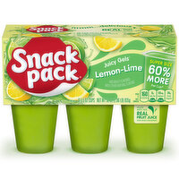 Snack Pack Lemon Lime Flavored Juicy Gels - 5.5 Ounce 