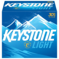 Keystone Beer, Light - 30 Each 