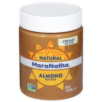 MaraNatha Almond Butter, Natural, Creamy - 12 Ounce 