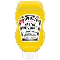 Heinz Mustard, Natural, Yellow - 20 Ounce 