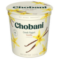 Chobani Yogurt, Greek, Non-Fat, Blended, Vanilla - 32 Ounce 