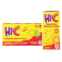 Hi-C  Torrential Tropical Punch Cartons - 8 Each 