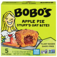 Bobo's Oat Bites, Stuff'd, Apple Pie - 5 Each 