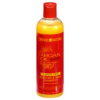Creme of Nature Shampoo, Moisture & Shine, Argan Oil, Sulfate-Free - 12 Ounce