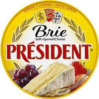 President Cheese, Brie, Soft-Ripened - 16 Ounce 