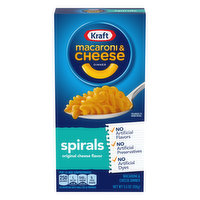 Kraft Spirals Original Macaroni & Cheese Dinner - 5.5 Ounce