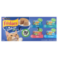 Friskies Cat Food, Seafood, Pate Favorites