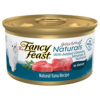 Fancy Feast Cat Food, Gourmet, Naturals, Tuna Recipe, In Gravy - 3 Ounce 