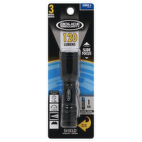 Police Security Flashlight, 3 Modes, 120 Lumens - 1 Each