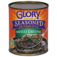 Glory Mixed Greens, Seasoned, Southern Style - 27 Ounce 