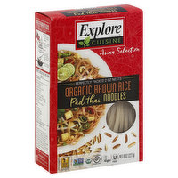 Explore Cuisine Noodles, Pad Thai, Organic, Brown Rice - 8 Ounce 