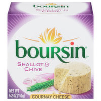 Boursin Gournay Cheese, Shallot & Chive - 5.2 Ounce