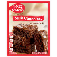 Betty Crocker Brownie Mix, Milk Chocolate - 16.3 Ounce