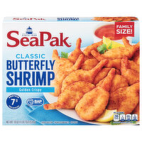 SeaPak Butterfly Shrimp, Oven Crispy, Family Size - 18 Ounce 