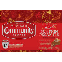 Community Coffee Spiced Pumpkin Pecan Pie Coffee Single-Serve Cups