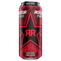 Rockstar Energy Drink, Fruit Punch - 16 Fluid ounce 