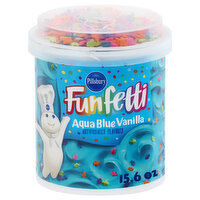 Pillsbury Frosting, Aqua Blue Vanilla - 15.6 Ounce 