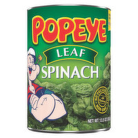 Popeye Spinach, Leaf - 13.5 Ounce 