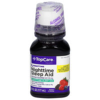 TopCare Nighttime Sleep Aid, 50 mg, Berry Flavor - 6 Fluid ounce