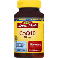 Nature Made CoQ10, 400 mg, Softgels - 40 Each 