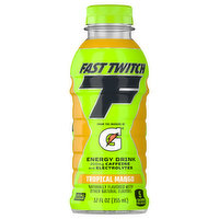 Fast Twitch Energy Drink, Tropical Mango - 12 Fluid ounce 