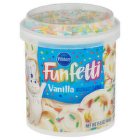 Pillsbury Frosting, Vanilla - 15.6 Ounce 