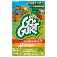 Go-Gurt Yogurt, Strawberry Redstone, Vanilla Quartz, Value Pack