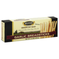 Alessi Breadsticks, Garlic - 4.4 Ounce