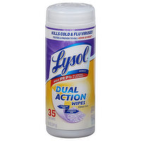 Lysol Wet Wipes, Dual Action, Citrus Scent - 35 Each