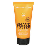 Van Der Hagen Shave Butter - 6 Ounce 
