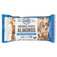 Ellis Almonds, Natural Sliced - 6 Ounce