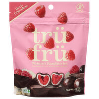 Tru Fru Nature's Raspberries, Dark Chocolate - 4.2 Ounce 