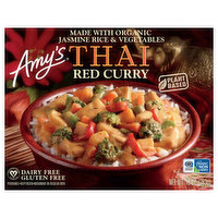 Amy's Frozen Thai Red Curry, Gluten Free, Vegan, 10 oz.