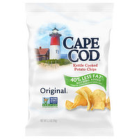 Cape Cod Potato Chips, Original, Kettle Cooked - 2.5 Ounce 