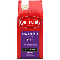 Community Coffee New Orleans Blend Dark Roast Ground Coffee - 12 Ounce 