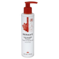 Derma E Cleanser, Anti-Wrinkle - 6 Ounce 