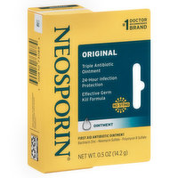 Neosporin Triple Antibiotic Ointment, No Sting, Original - 0.5 Ounce 