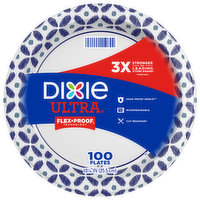 Dixie Ultra Plates, 10-1/16 Inch - 100 Each 