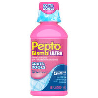 Pepto Bismol Upset Stomach Reliever/Antidiarrheal, Coats & Cools - 12 Fluid ounce 