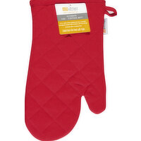 MUkitchen Mitt, 100% Cotton, Ultimate, Crimson - 1 Each 