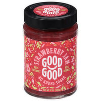 Good Good Jam, No Added Sugar, Strawberry - 12 Ounce 