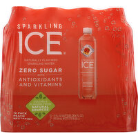 Sparkling Ice Sparkling Water, Peach Nectarine, 12 Pack