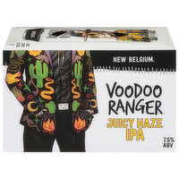Voodoo Ranger Beer, Juicy Haze IPA - 6 Each