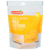 Brookshire's Finely Shredded Mild Cheddar Cheese - 8 Ounce 