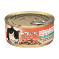 Paws Happy Life Chicken & Salmon Dinner In Gravy Shredded Cat Food - 5.5 Ounce 