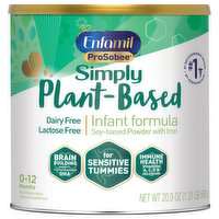 Enfamil Infant Formula with Iron, Soy-Based Powder, Plant-Based, 0-12 Months