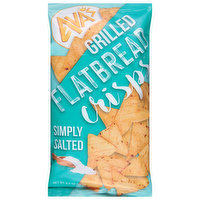 Ava's Flatbread Crisps, Grilled, Simply Salted - 6.5 Ounce