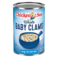 Chicken of the Sea Baby Clams, Whole - 10 Ounce 