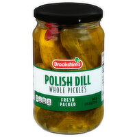 Brookshire's Fresh Packed Polish Dill Whole Pickles - 24 Ounce 